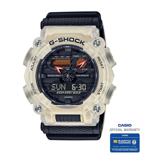 Jam Tangan Pria Casio G-Shock GA-900TS-4ADR Dual Time Nylon Strap
