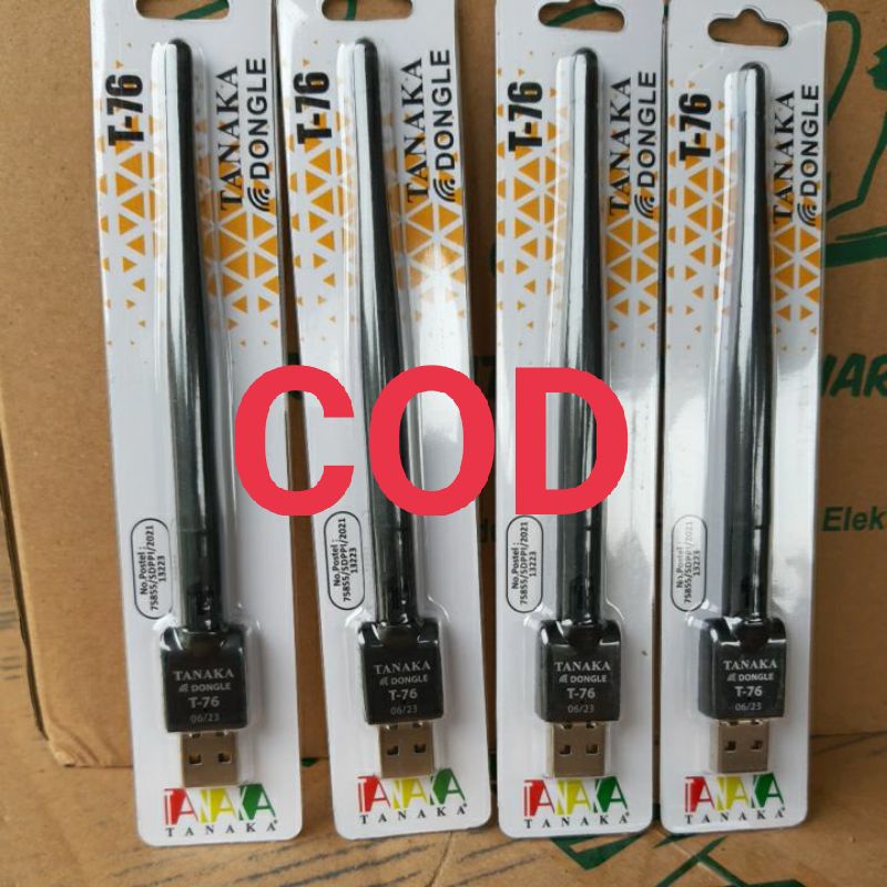 Dongle wifi usb chipset  MT. 7601 cocok untuk semua STB T2 / parabola yang suport wifi