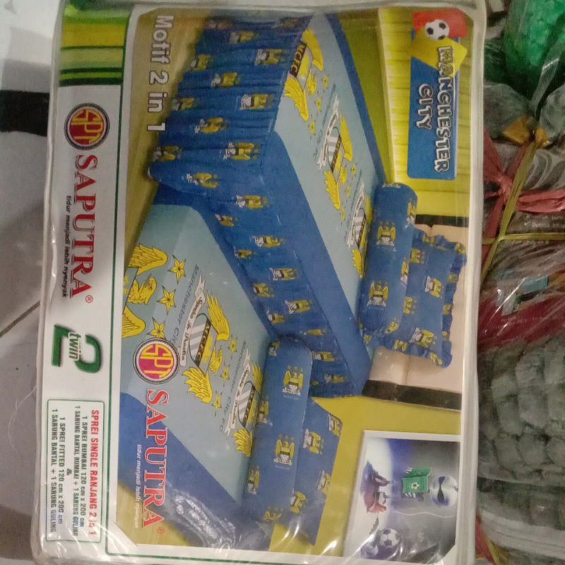 sprei Saputra sorong 2in1