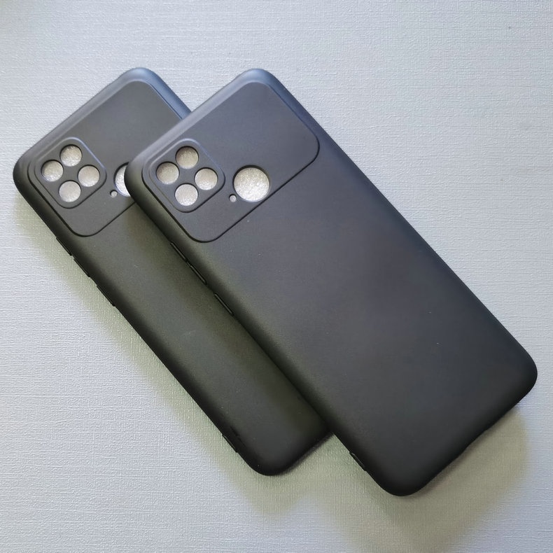 PROMO Case For Xiaomi Poco C40 Case Black Matte Casing Premium Slim Exellent Cover | Soft Matte | Soft Case Macaron | Casing Poco C40