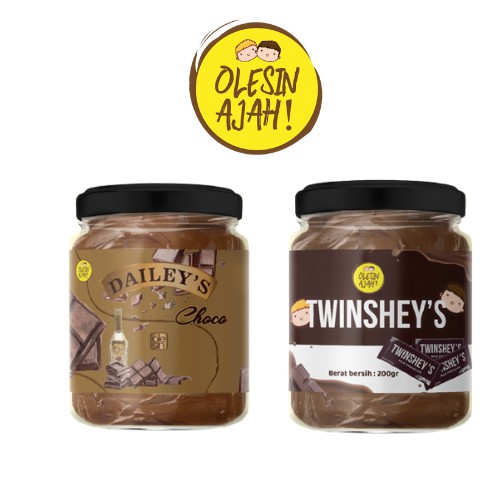 

Promo OlesinAjah Selai Dailey's Choco 200Gr + TwinsHey's 200Gr