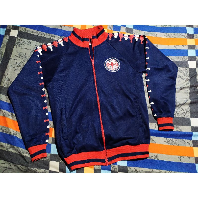 Jaket Tracktop Sweater OFFHOOL Official Hooligan size L Free Knitwear Folks