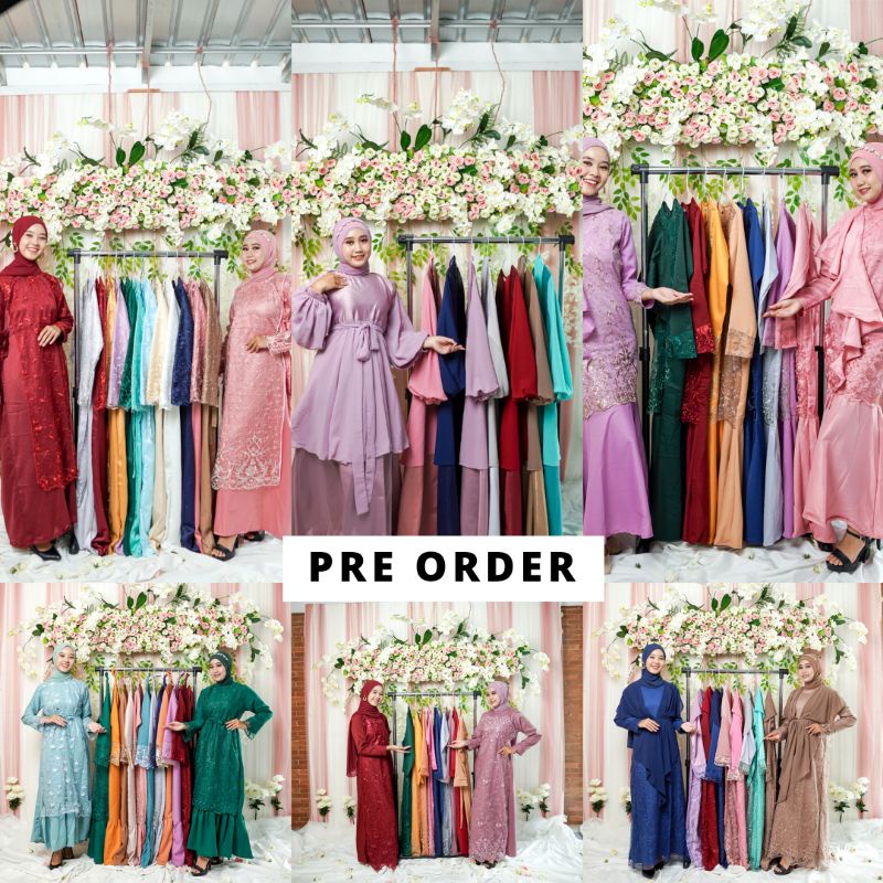 PRE ORDER gamis terbaru kecil-XXL