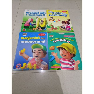 Promo Intan Pariwara Buku Anak Paud / TK Mengenal Angka