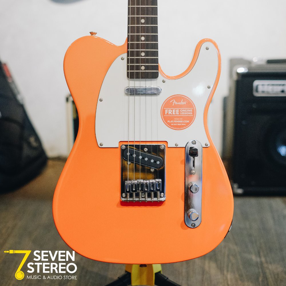 Squier Affinity Telecaster Competition Orange Electric Guitar