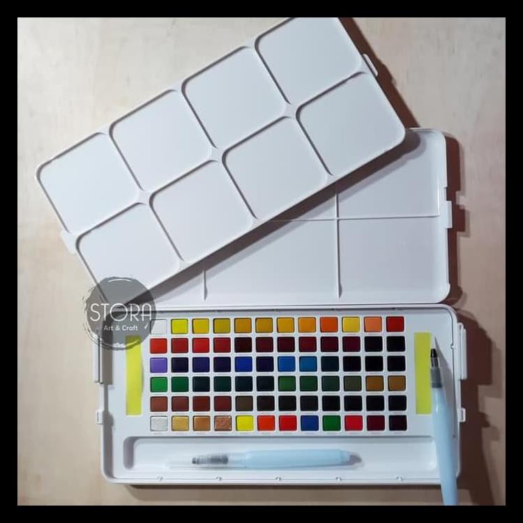 

Terlaris Sakura Koi Watercolors 72 Studio Set Sketch Box Cat Air Watercolor Keren