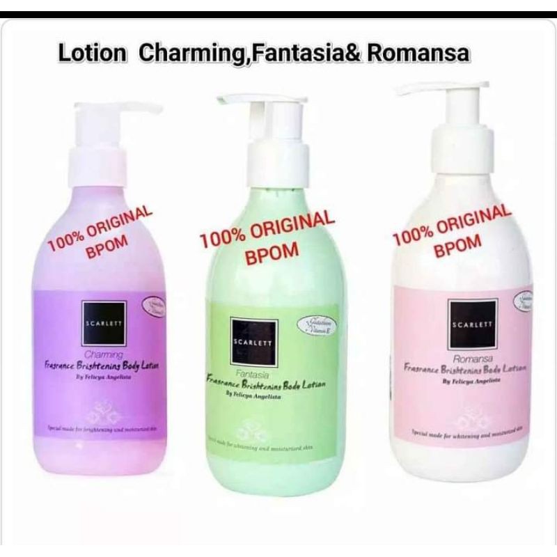 scarlet body lotion