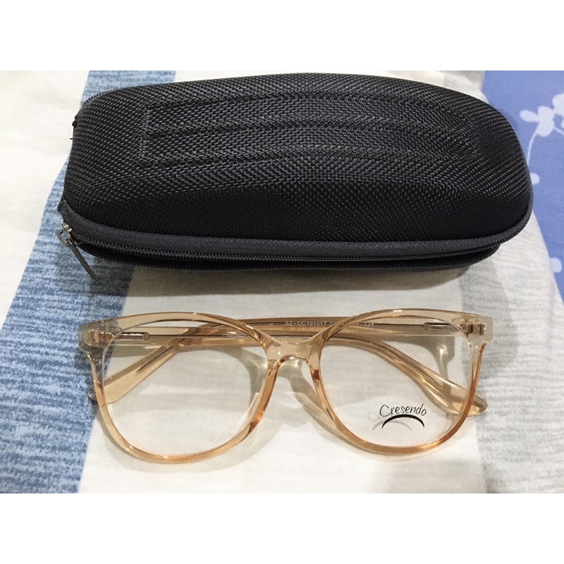 frame kacamata murah warna pink merk cresendo optik melawai