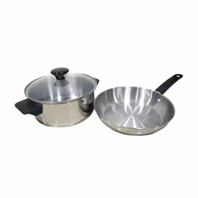 Panci set MASPION stainless steel 2 + 1 pcs