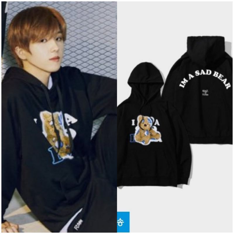 HOODIE JISUNG NCT DREAM SAD BEAR FCMMM