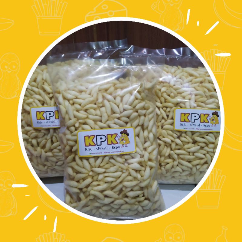 

KPK Snack - Gabus Keju / Bidaran Keju / Cendol keju 500gr