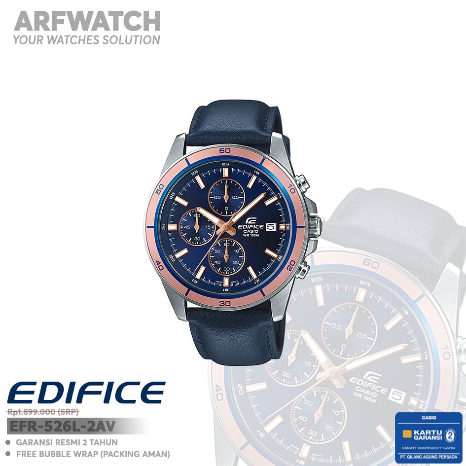Casio Edifice EFR-526L-2AV / EFR-526L-2AVUDF Original