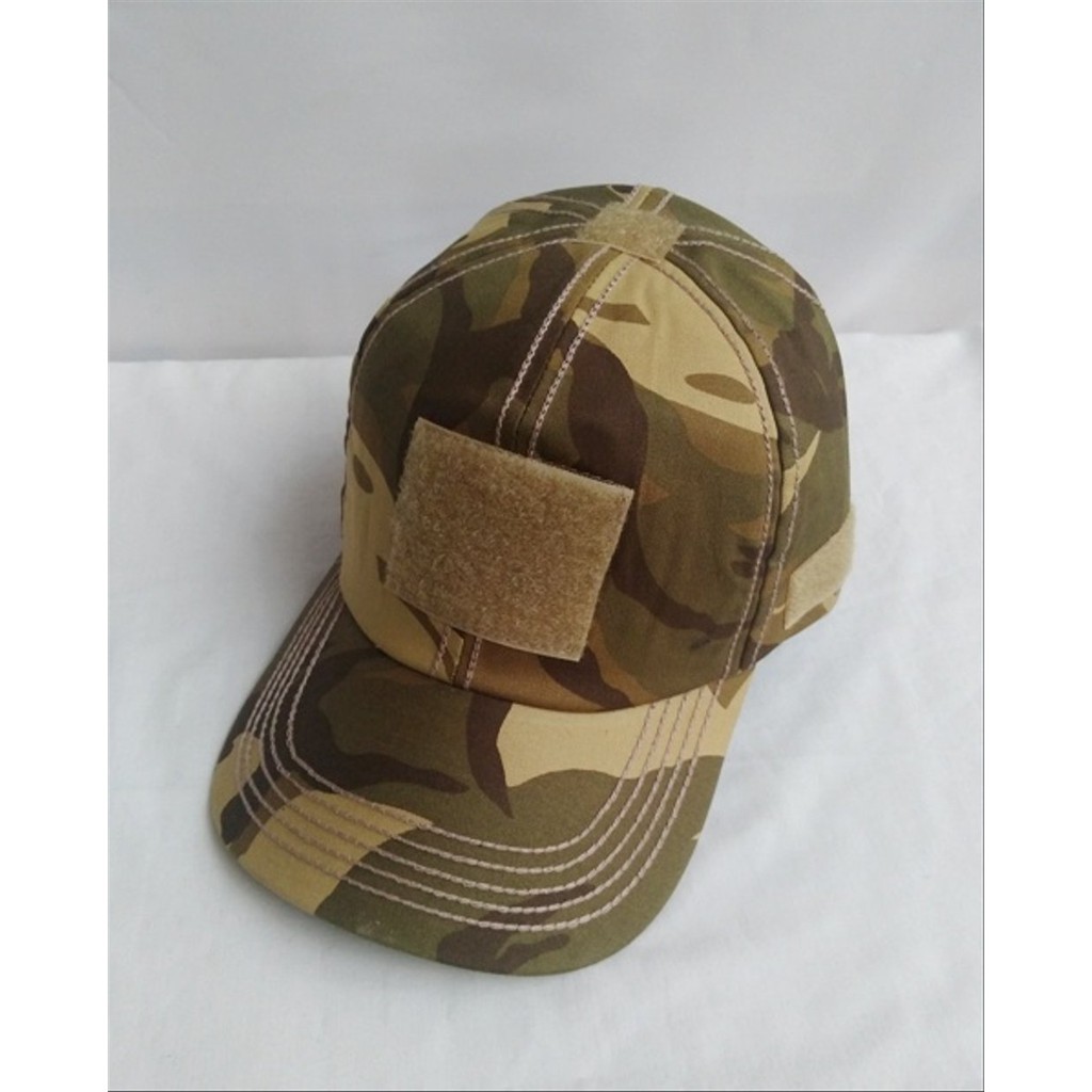 TOPI VELCRO TELUK GURUN - TOPI LORENG LIBANON VELCRO