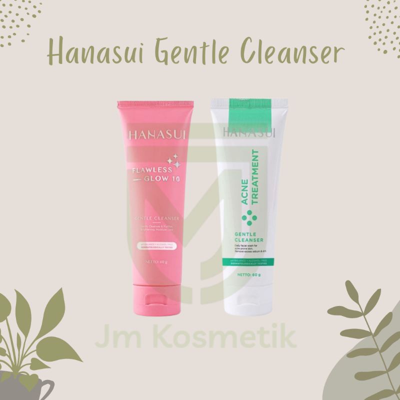 Jual Hanasui Gentle Cleanser Shopee Indonesia