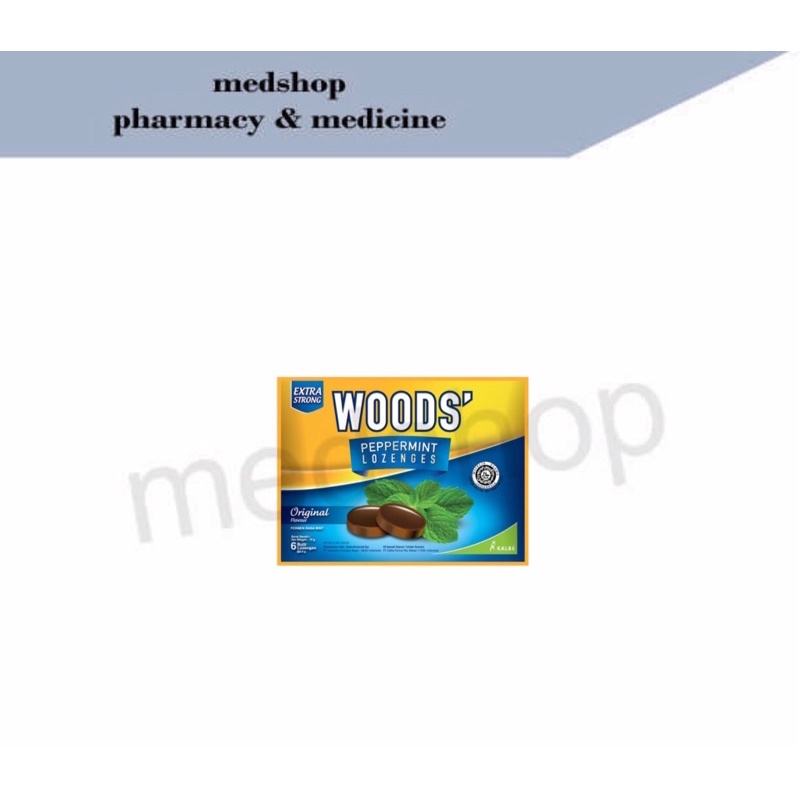 

Permen Woods Lozenges Original