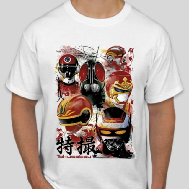 Kaos distro kamen rider tokusatsu DTG A3