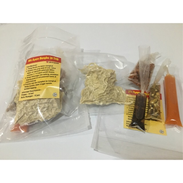 

Mie Ayam Bangka Instant Halal