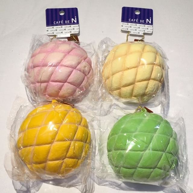 Soft And SlowRise Squishy CAFE DE N MELON PAN