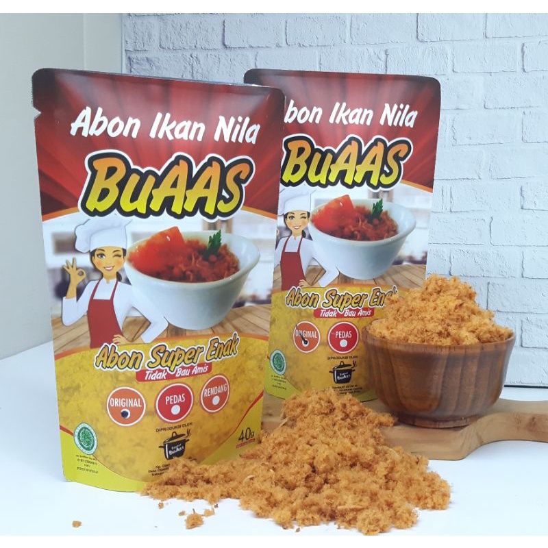 

Abon ikan nila BUAAS