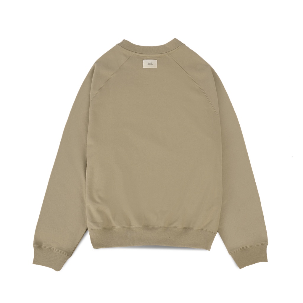 FOG Essentials Side Zip Sweatshirt Khaki
