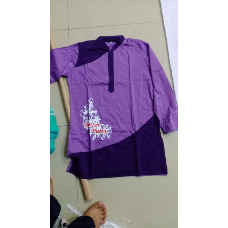 pakaian muslim baju harian baju atasan kaosSANTRI/SANTRIWATI/PONDOK/PESANTREN NC GONTOR- Kaos santri