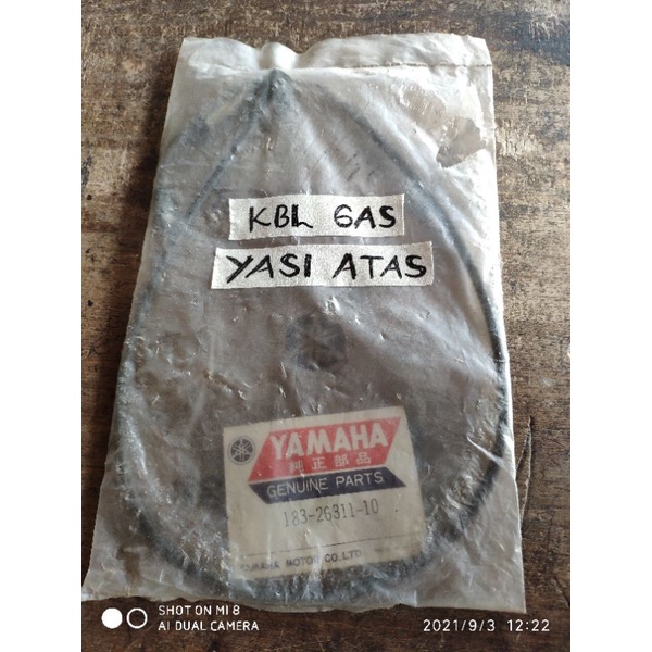 Kabel Gas Atas Yamaha Yasi Original Yamaha Japan