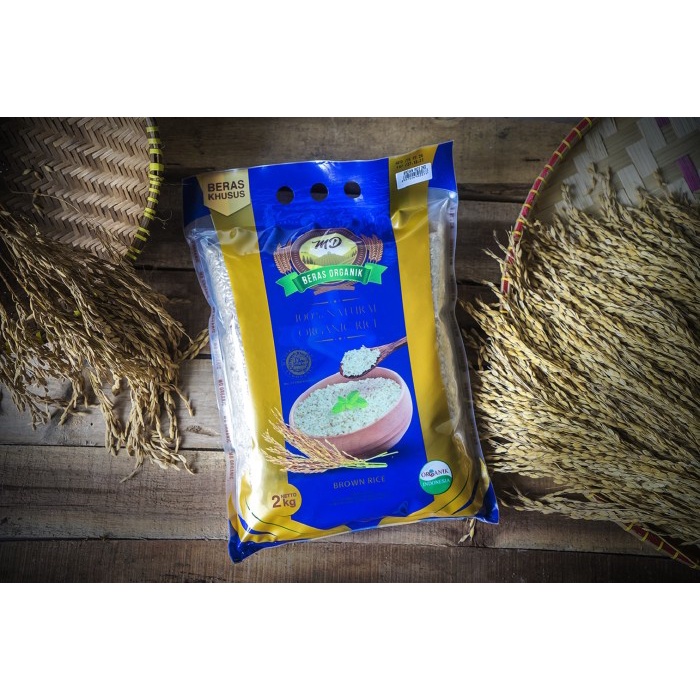 

bg20t01r Md Organic Brown Rice / Beras Coklat Organik 2Kg Sv012Ss