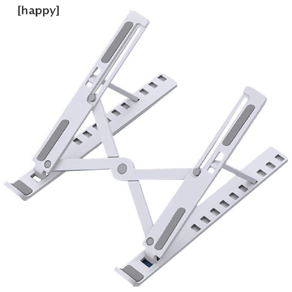 Ha Stand Holder Lipat Portable Bahan Aluminum Alloy Untuk Laptopnotebooktablet