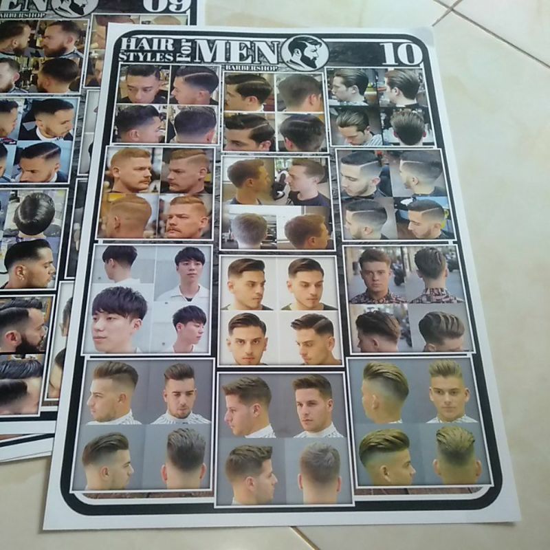 poster potong rambut barbershop