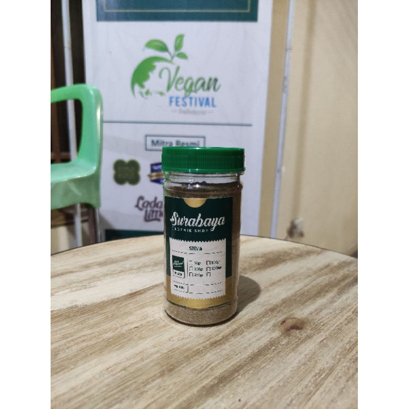

Daun Stevia Bubuk Rendah Kalori Pengganti Gula Diabetes 80gr