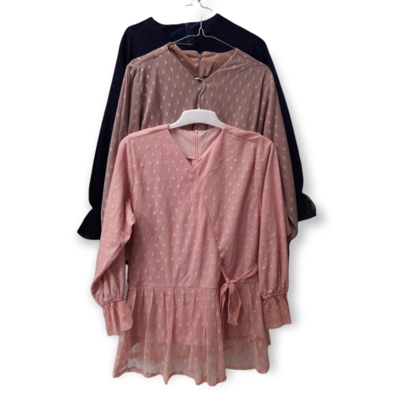 atasan  tile dot lucu