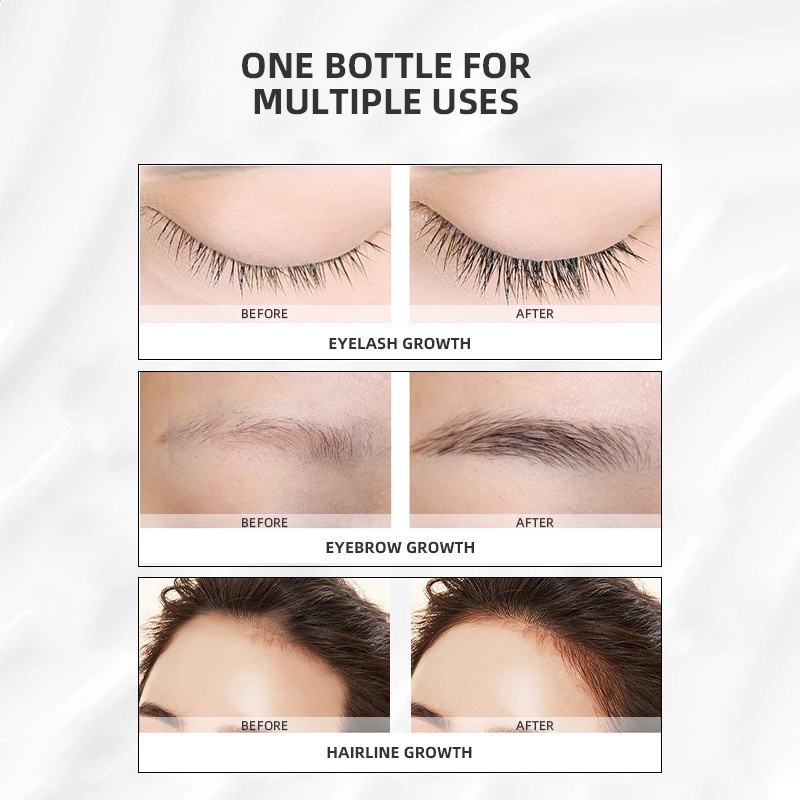 [BPOM] BIOAQUA Nourishing Liquid Eyelashes Serum 7ml serum alis dan bulu mata / serum bulu mata