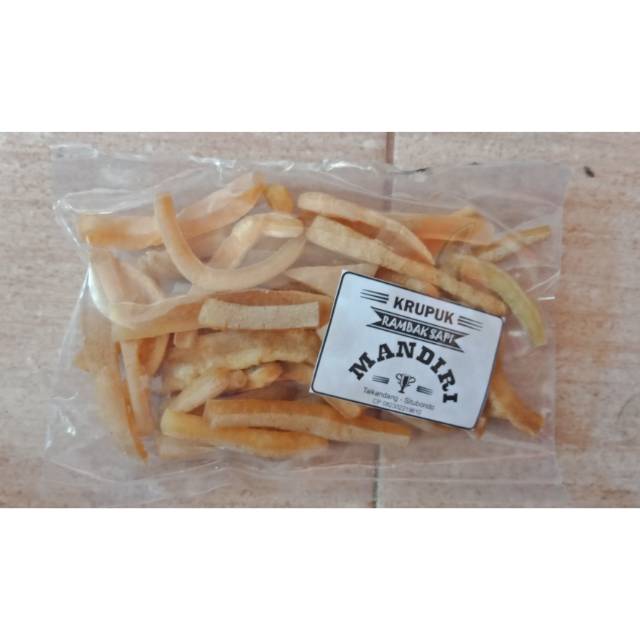 Krupuk Rambak Sapi Asli 100 gram / Krupuk Rambak Mentah / Krupuk Rambak Situbondo