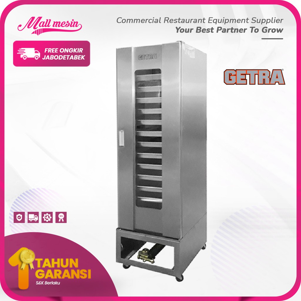 Proofer Roti Gas GETRA GP-15 / Mesin Pengembang Roti