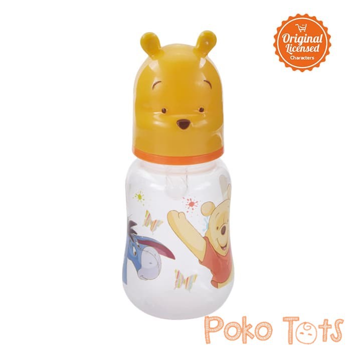 Disney Baby Milk Bottle Pooh 125ml Botol Susu Kepala Winnie the Pooh