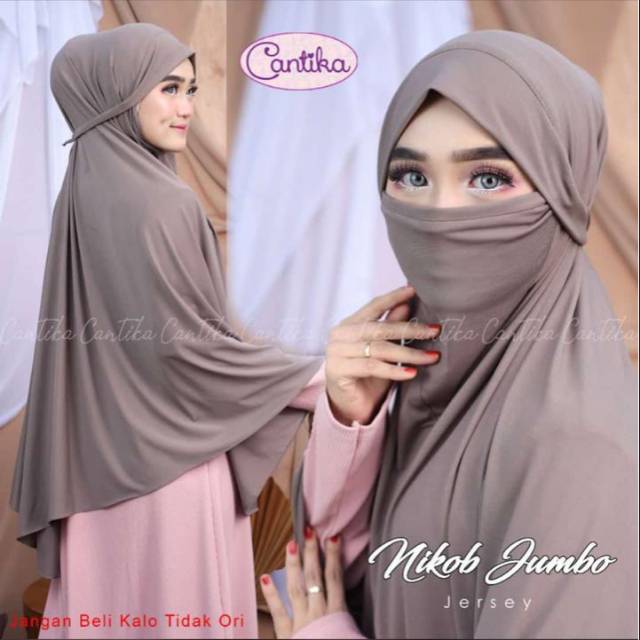 (BISA COD) Nikob Tikap Jumbo ORIGINAL Cantika Hijab