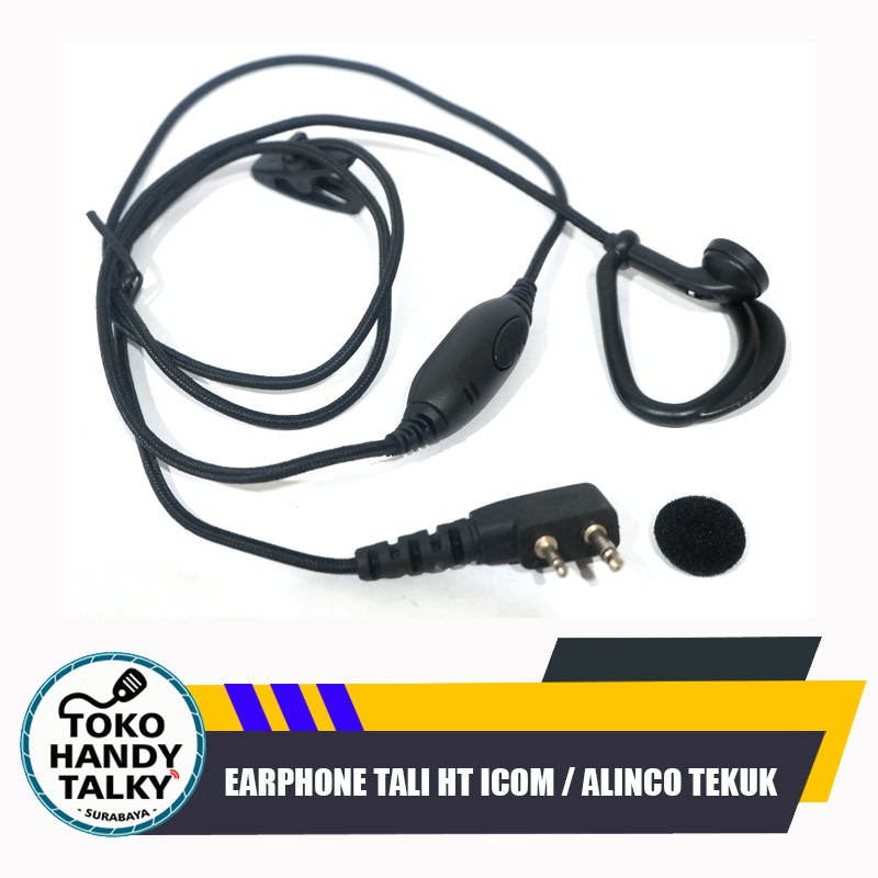 EARPHONE TALI HT ICOM / ALINCO TEKUK NEW