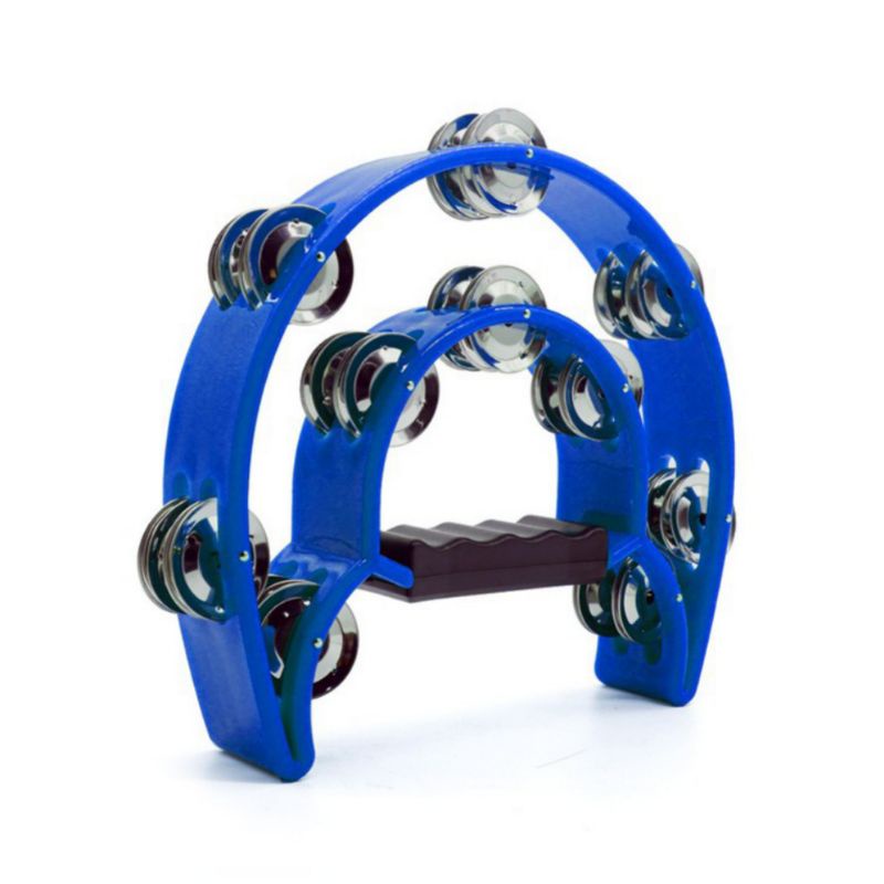 alat musik tamborine double layer(double head) dan single layer(single head) /alat musik icik-icik