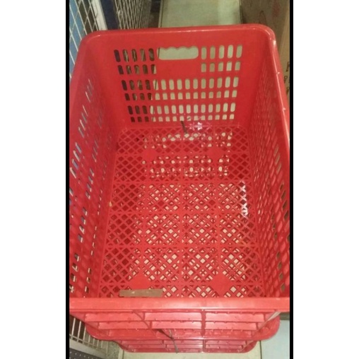 62x43x31 Box Container Hanata 2003 FOOD SAFE / KERANJANG INDUSTRI HNT SERBAGUNA / Rak Susun Plastik