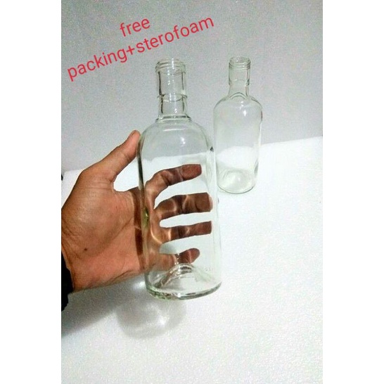 botol kaca vas bunga/vase bunga/tempat pelihara ikan cupang/1pcs