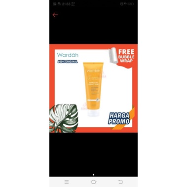 wardah face wash