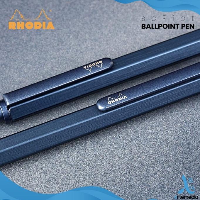 

PULPEN RHODIA SCRIPT BALLPOINT RETRACTABLE PEN BOLPEN FVD643621