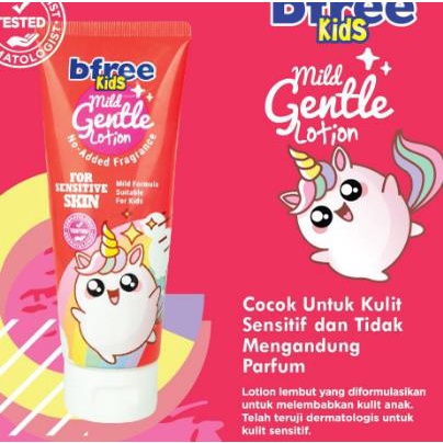 ^ KYRA ^ Bfree Kids Lotion Sunscreen Anak Anak Mild Gentle Bed Time Daily Sun Screen With SPF 30+ UVA UVB