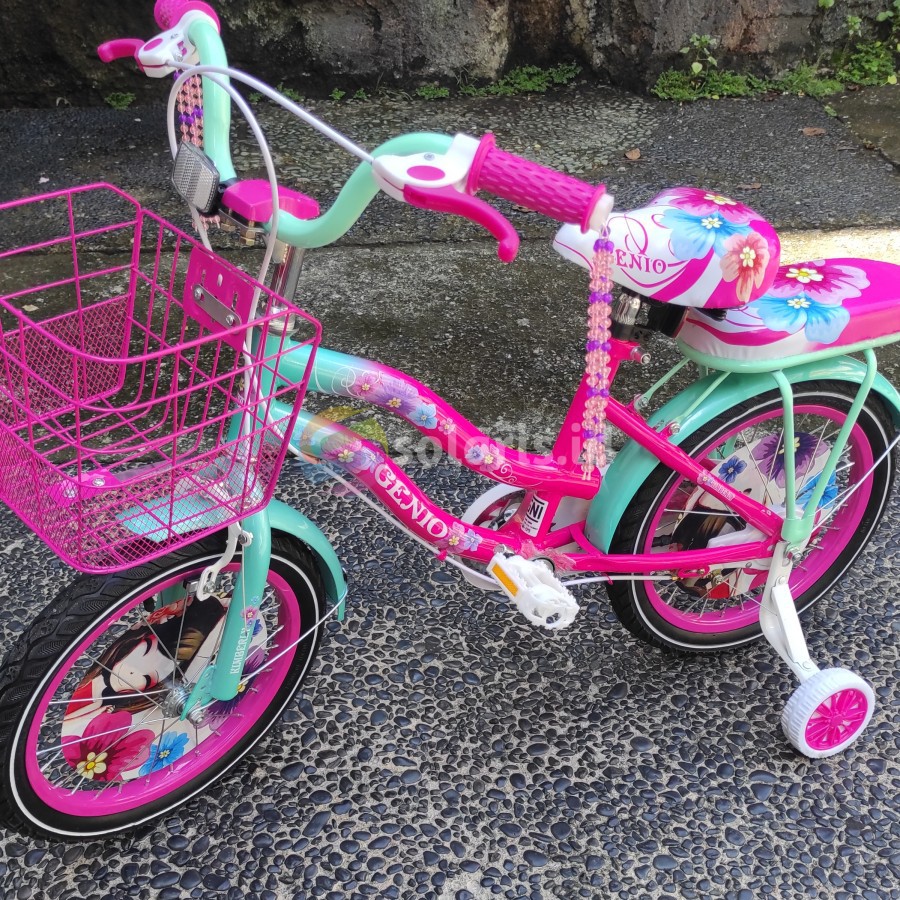 sepeda Mini Anak Perempuan 12 inch Genio Kimberly