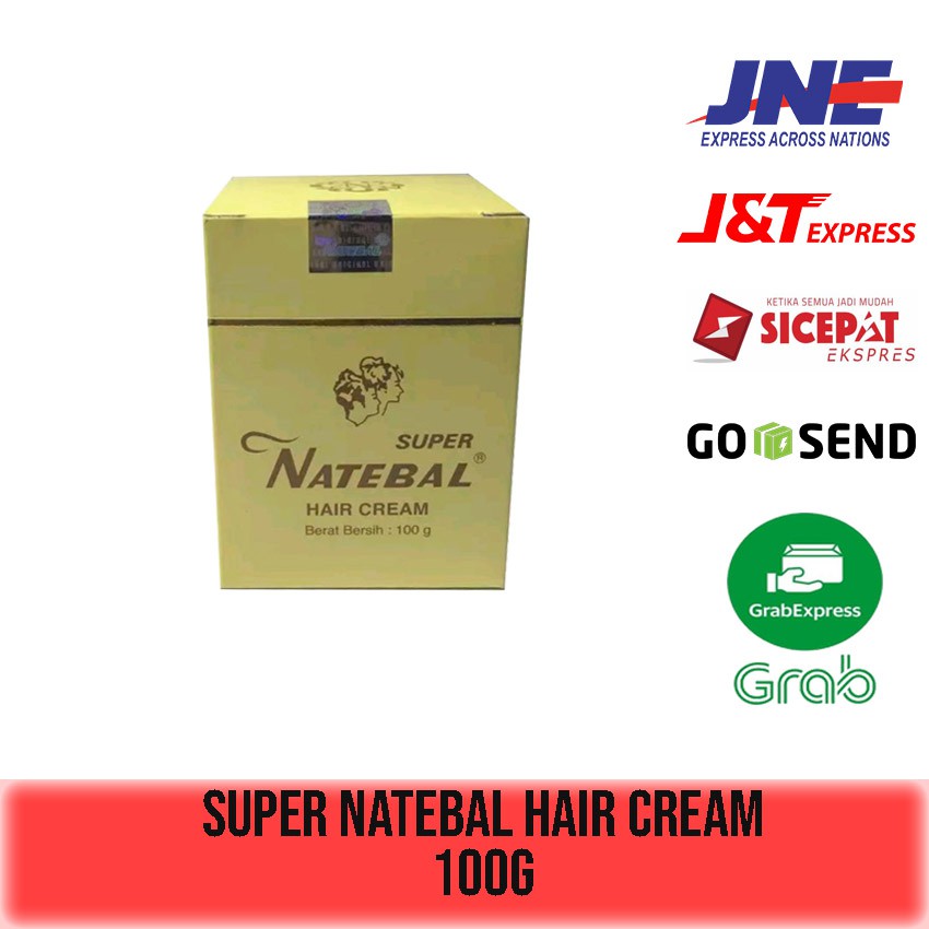 SUPER NATEBAL HAIR CREAM MINYAK RAMBUT 100gr