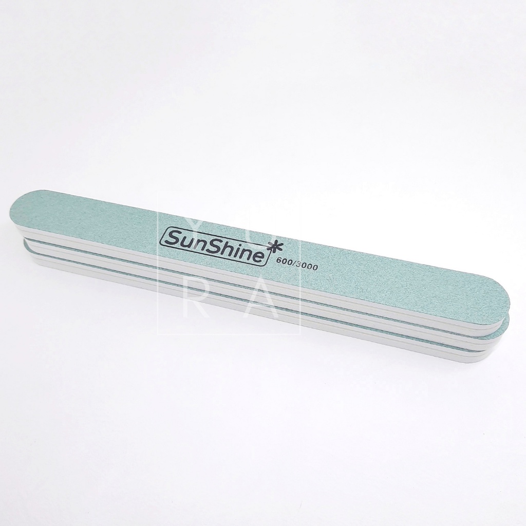 SUNSHINE Nail Shiner Manicure Pedicure buffer file pengkilap kuku