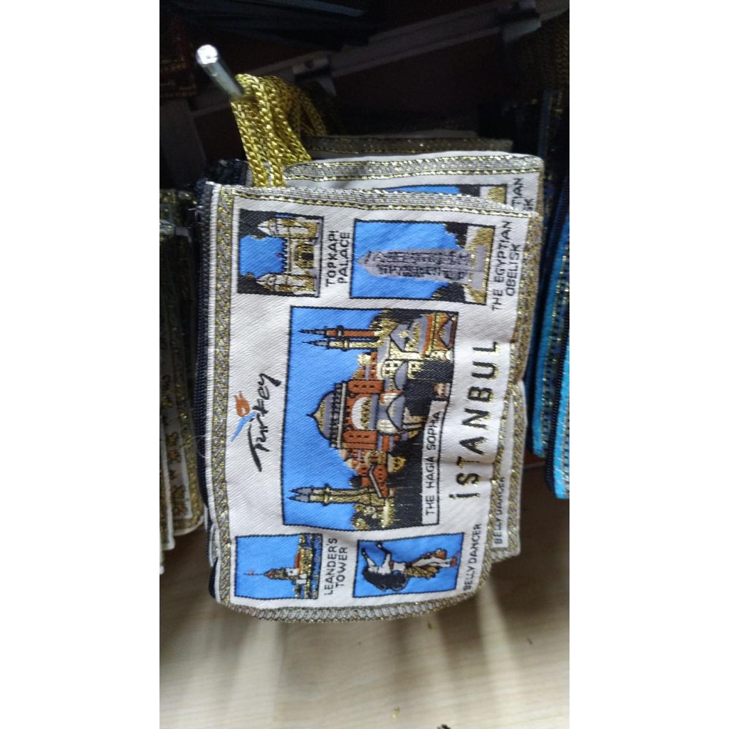 

DOMPET KOIN/TEMPAT PENSIL MOTIF TURKI 100% ASLI TURKEY NEGERI OTTOMAN