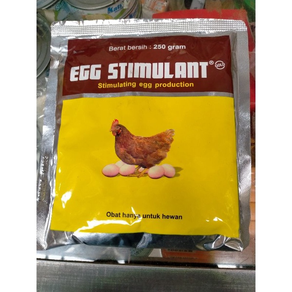 EGG STIMULANT 250 Gr/Perangasanh ayam bertelur/Multivitamin untuk ayam Petelur