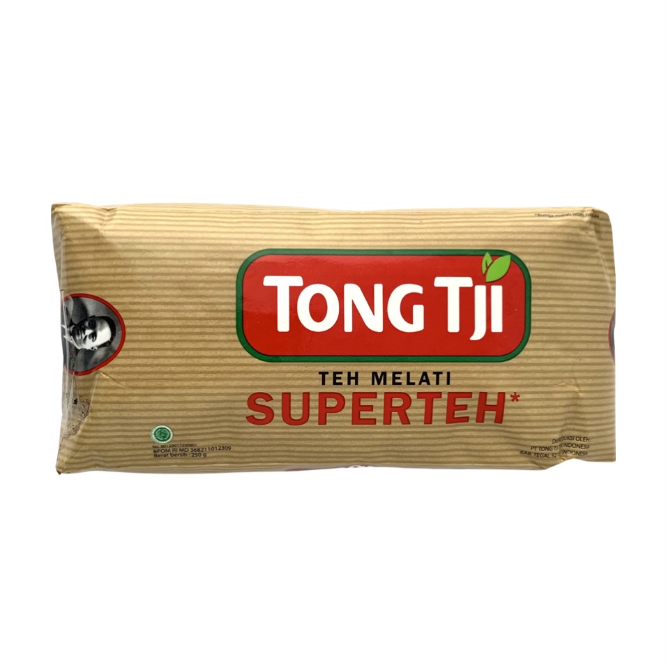 

Tong Tji Super Teh Melati 250 gram TEH SEDUH ORIGINAL TONG TJI BUBUK AROMA MELATI Super Tea Tong Tji Jasmine