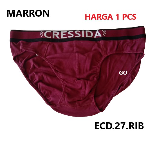 gof ECD.27 CRESSIDA CELANA DALAM PRIA Pakaian Dalam Cowok Cressida Underwear Original (1 pcs)